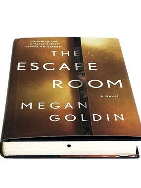 The Escape Room Megan Goldin Hardcover Book Thriller Suspense Novel